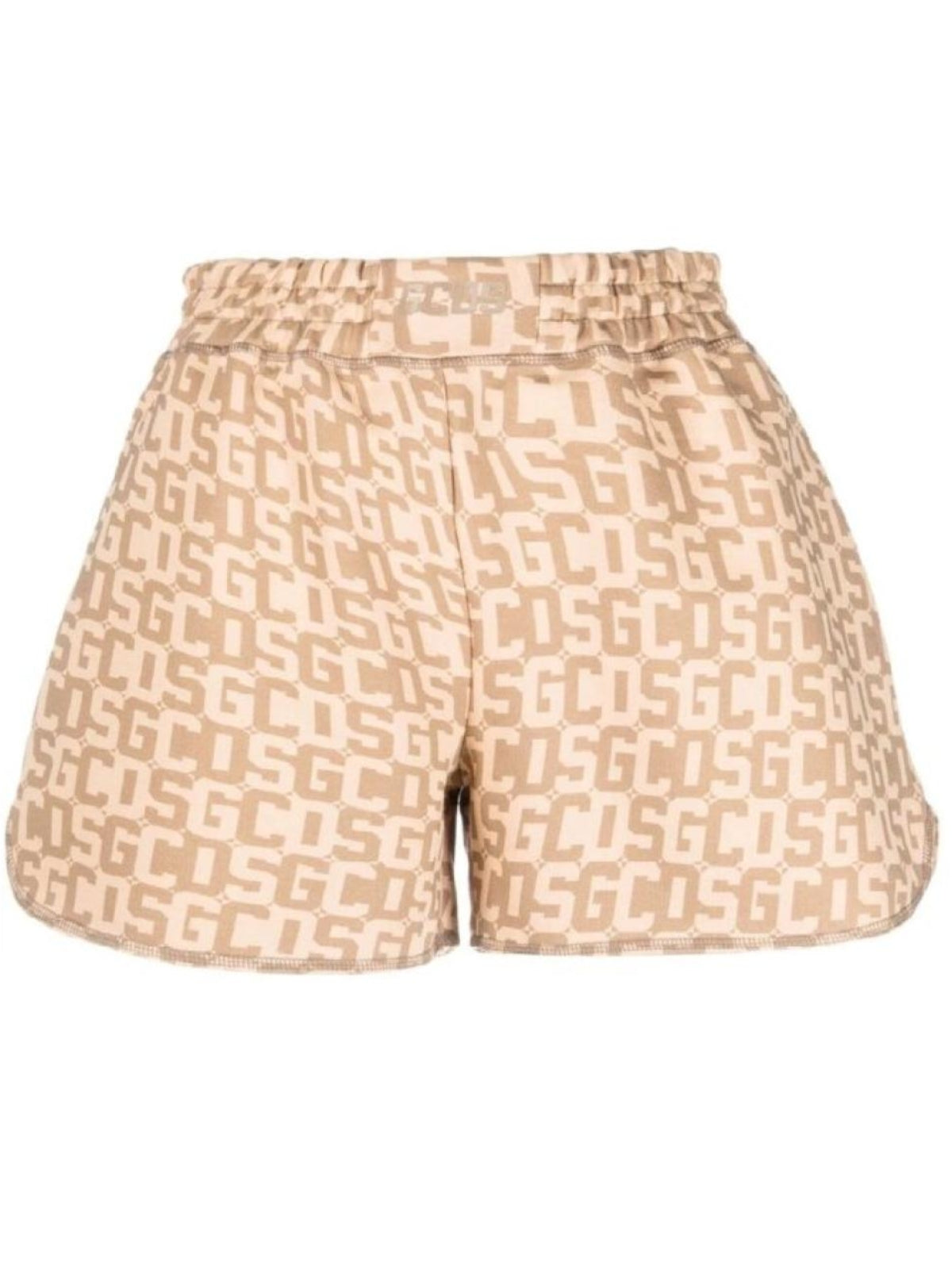 Gcds Shorts Design Light Brown