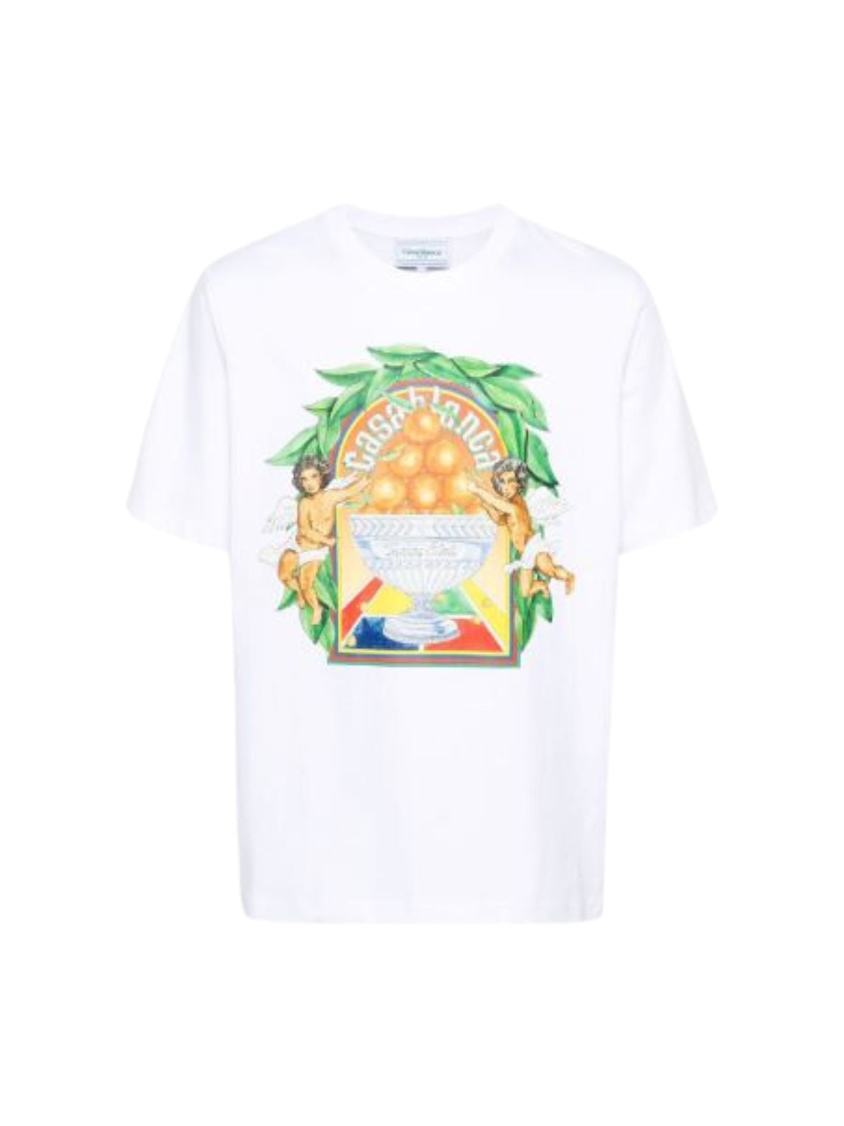 Casablanca T-Shirt Triomphie Orange White