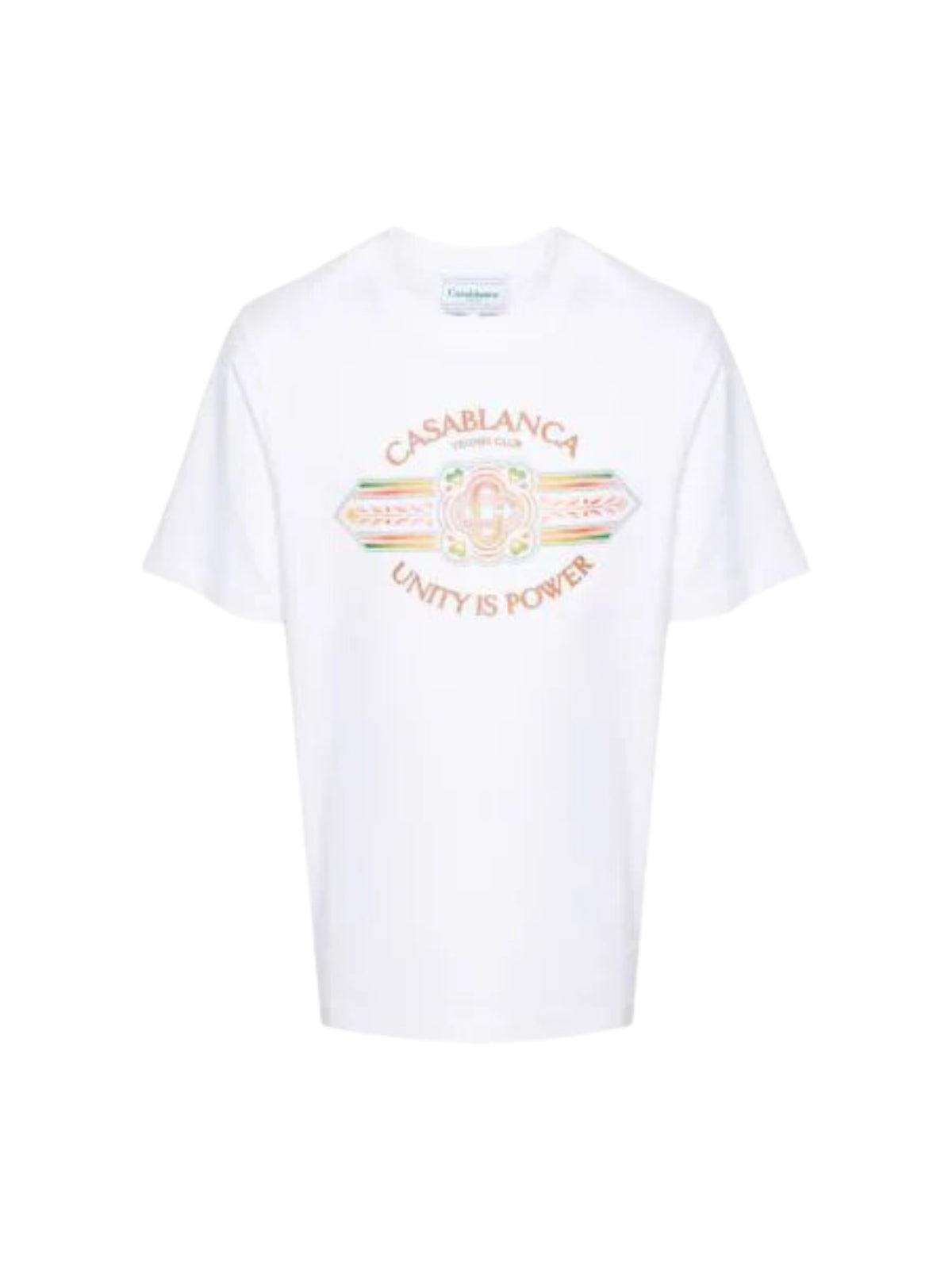 Casablanca T-Shirt Unity Is Power White