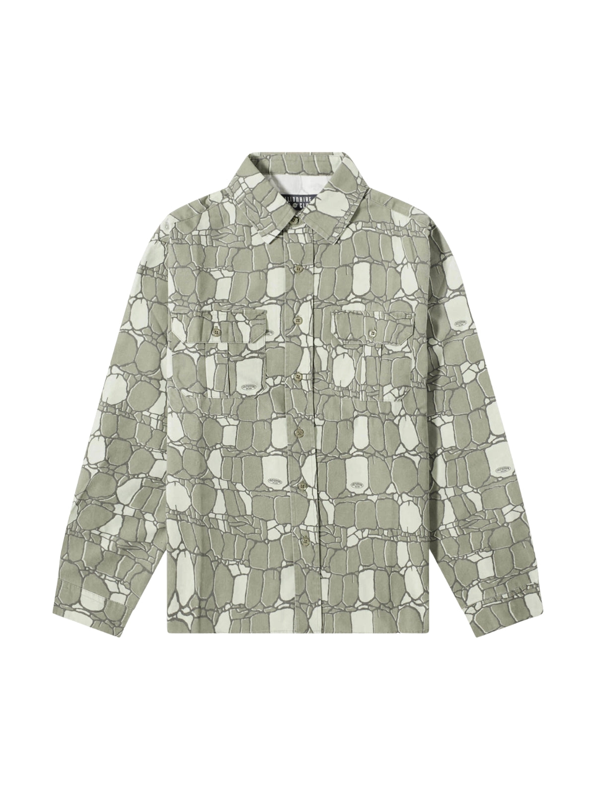 Billionaire Boys Club Shirt Gator Camo Green