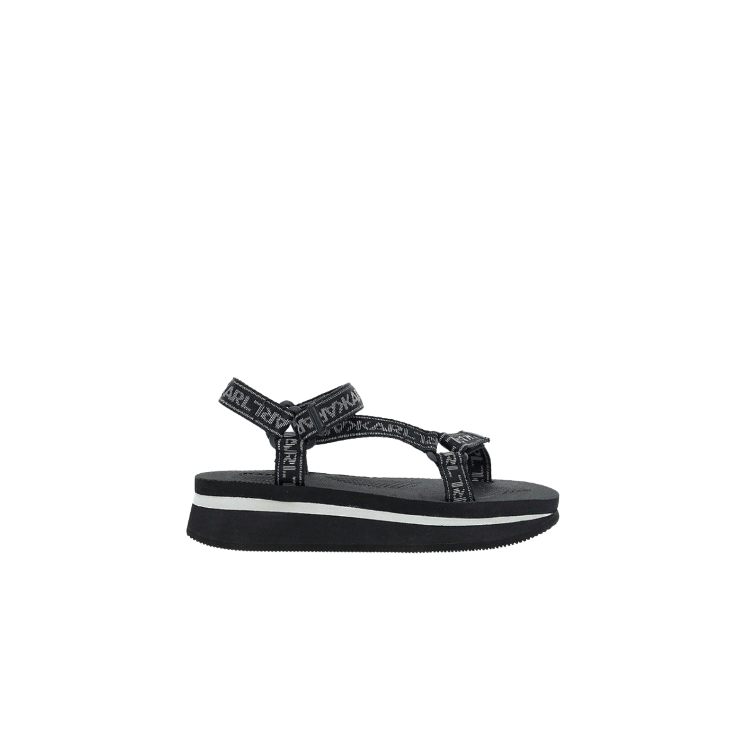 Karl Lagerfeld Slide Wedge Velocita Wedge Black
