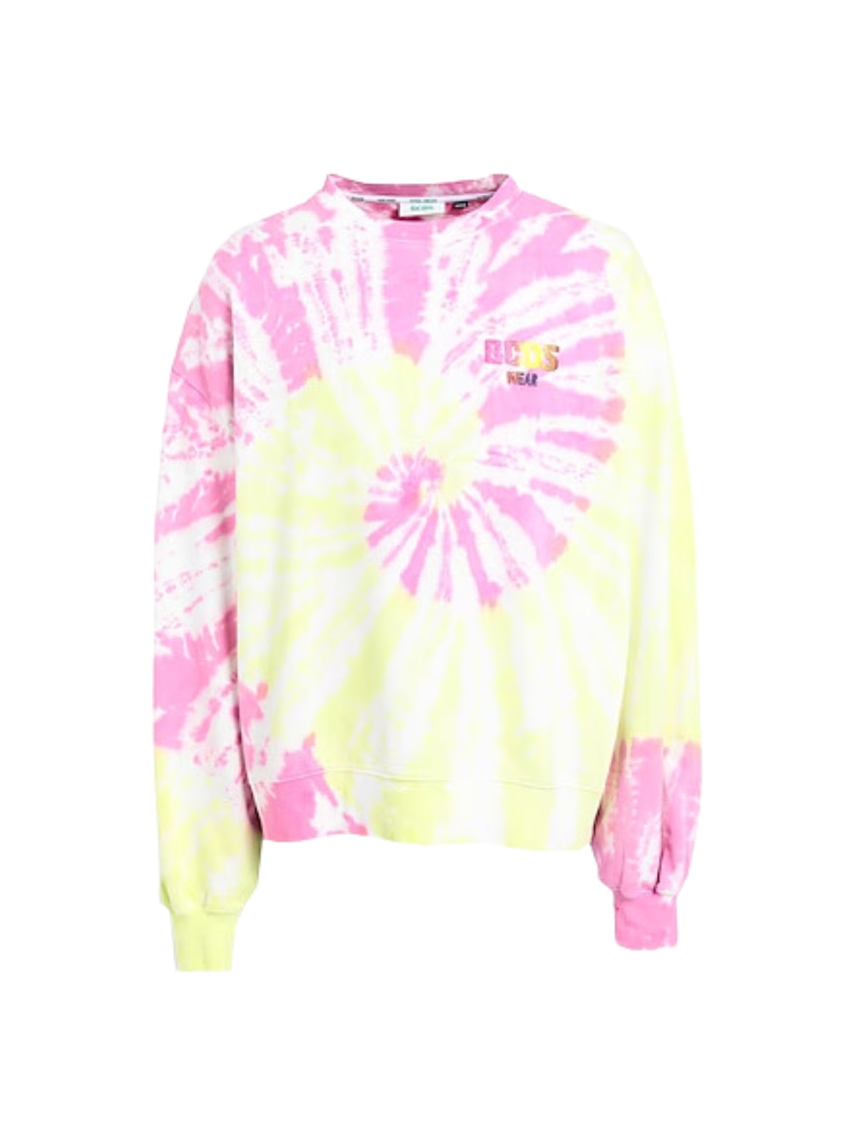 Gcds Sweater Spiral Pinkgreen