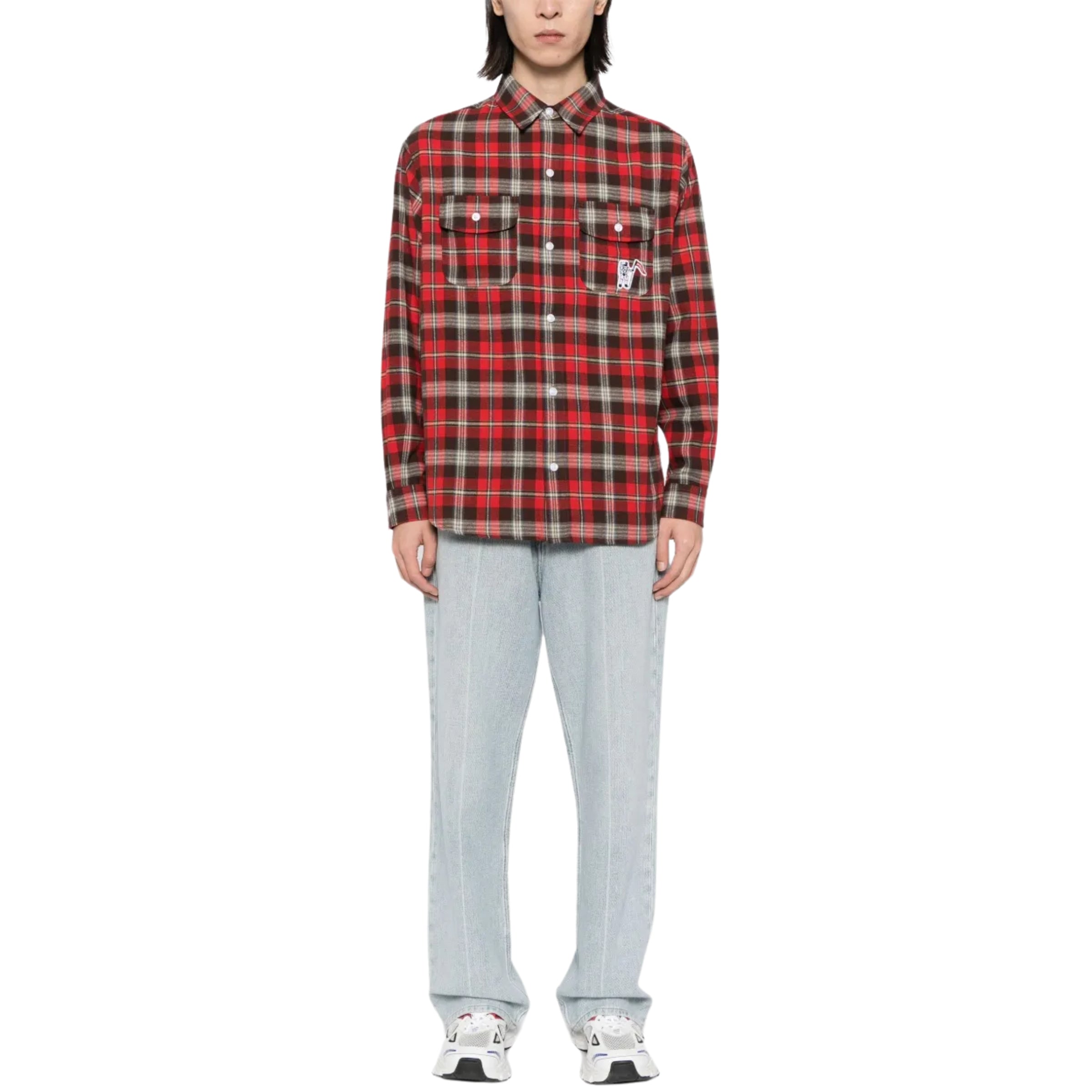 Billionaire Boys Club Shirt Check Red