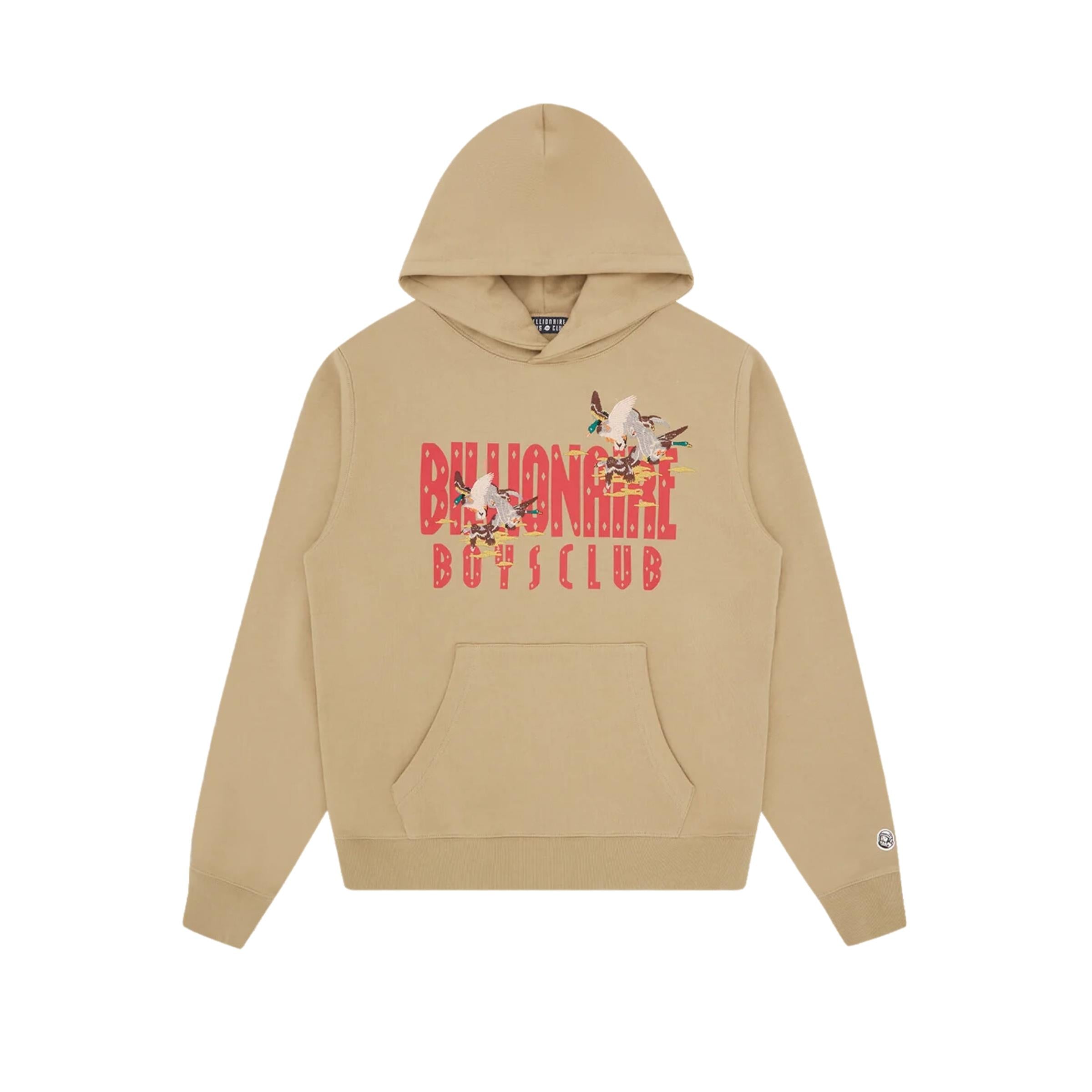 Billionaire Boys Club Sweater Duck Embroidered Logo Hoodie Light Khaki