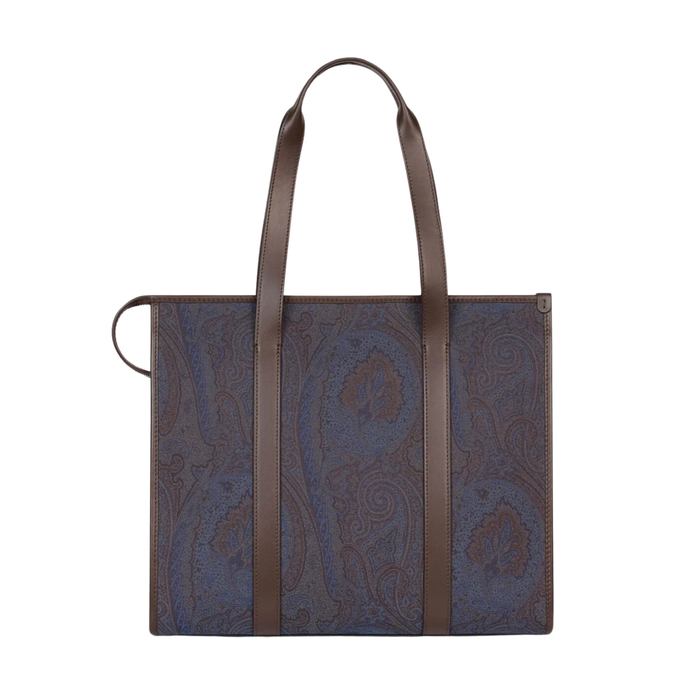 Etro Bag Xl Arnica Jacquard Blue-Brown