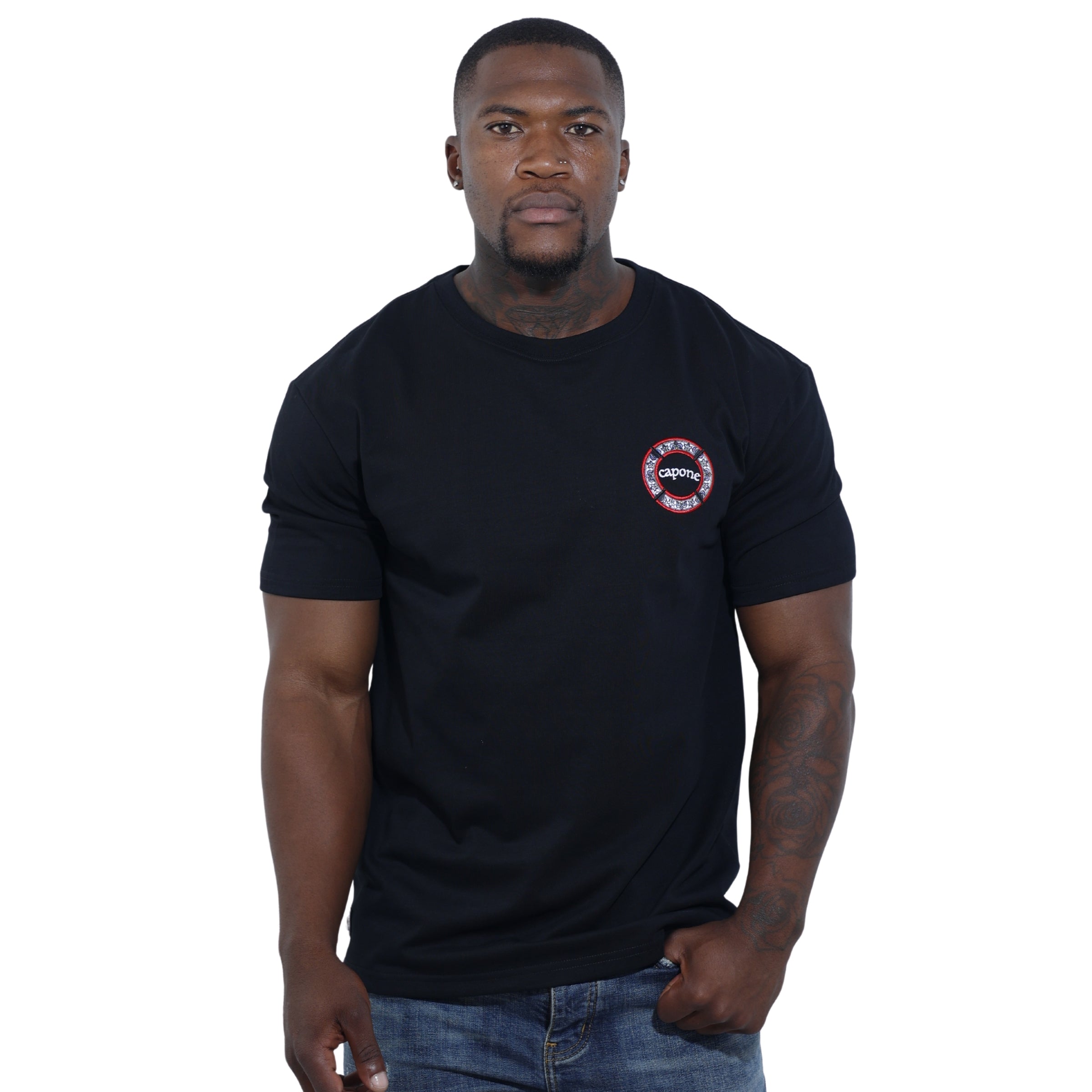 Capone T-Shirt Mexican Logo Black