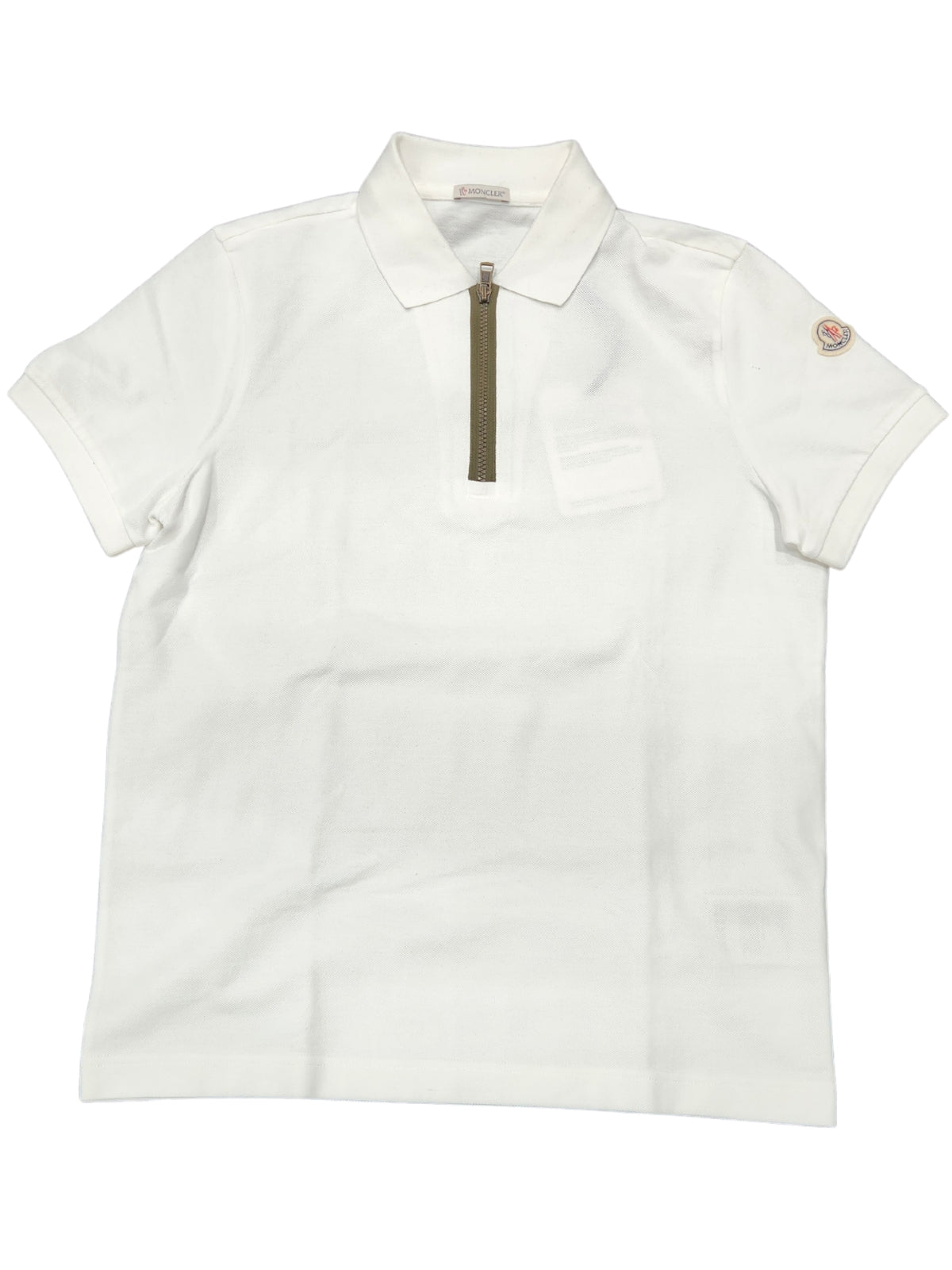 Moncler Golfer Zip White