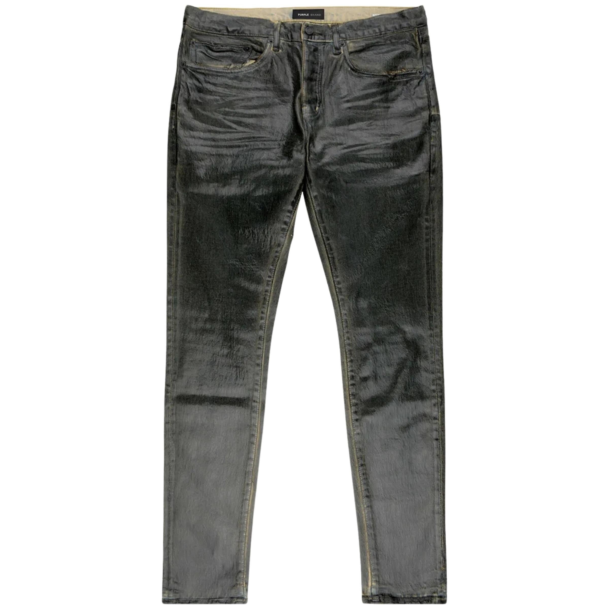 Purple Jeans Patent Black-Copper