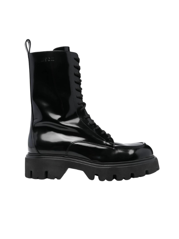 Msgm Boots Combat Black