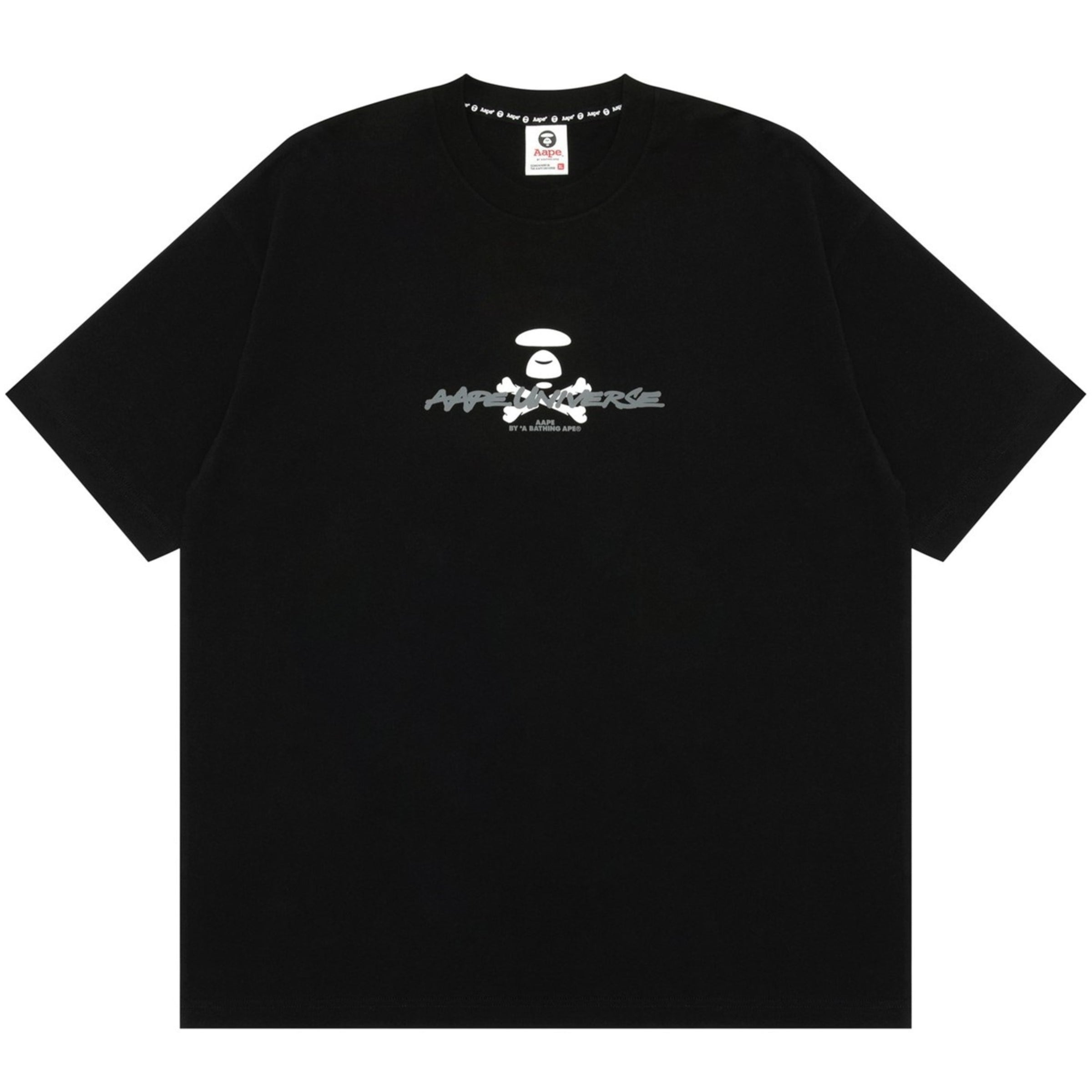 Aape T-Shirt Graphic Print Black