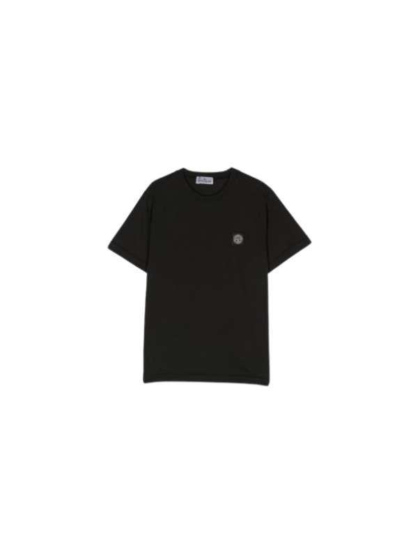 Stone Island T-Shirt Logo Black