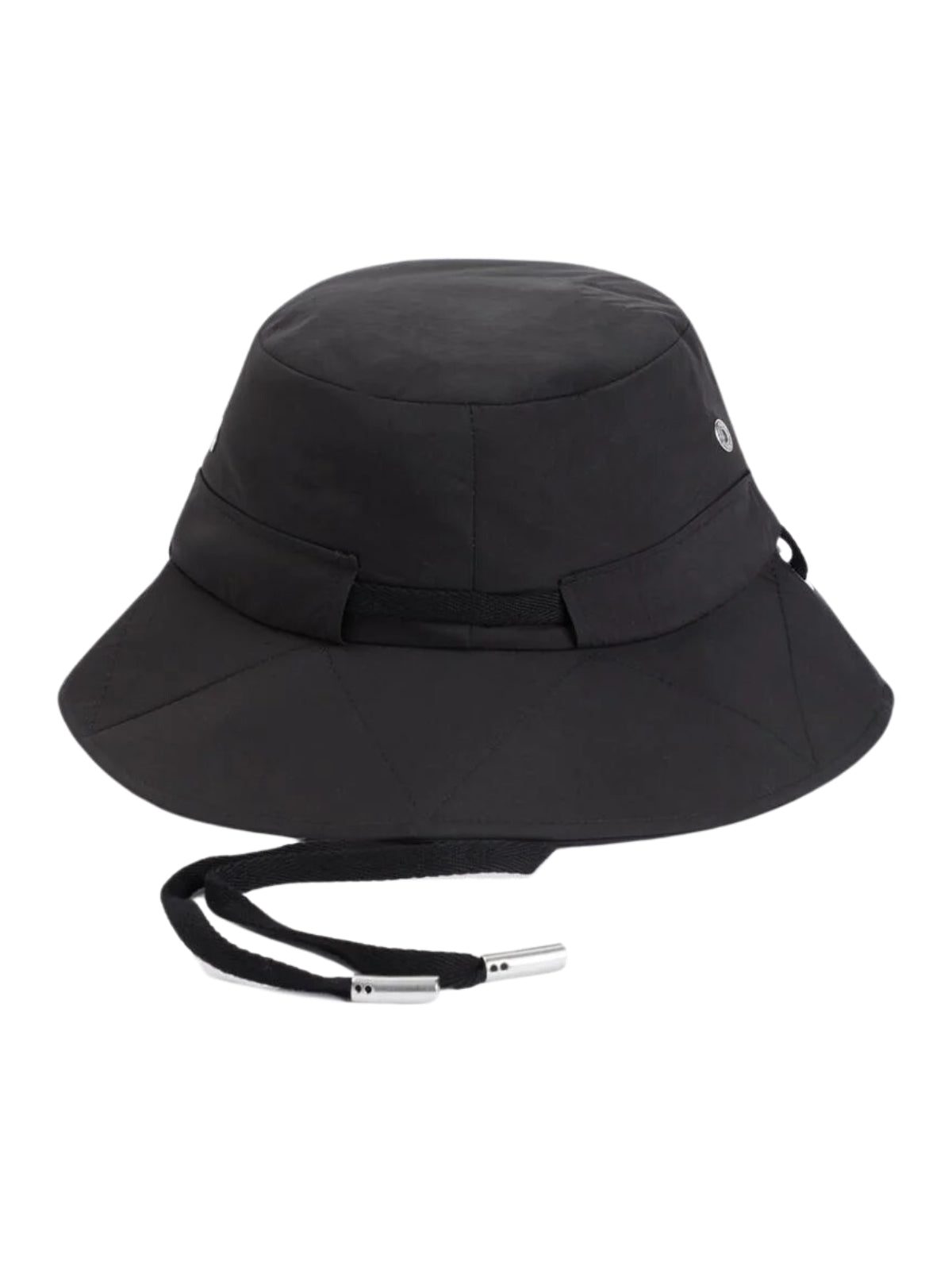 Ami Bucket Hat Alexandre Mattiussi With String Black