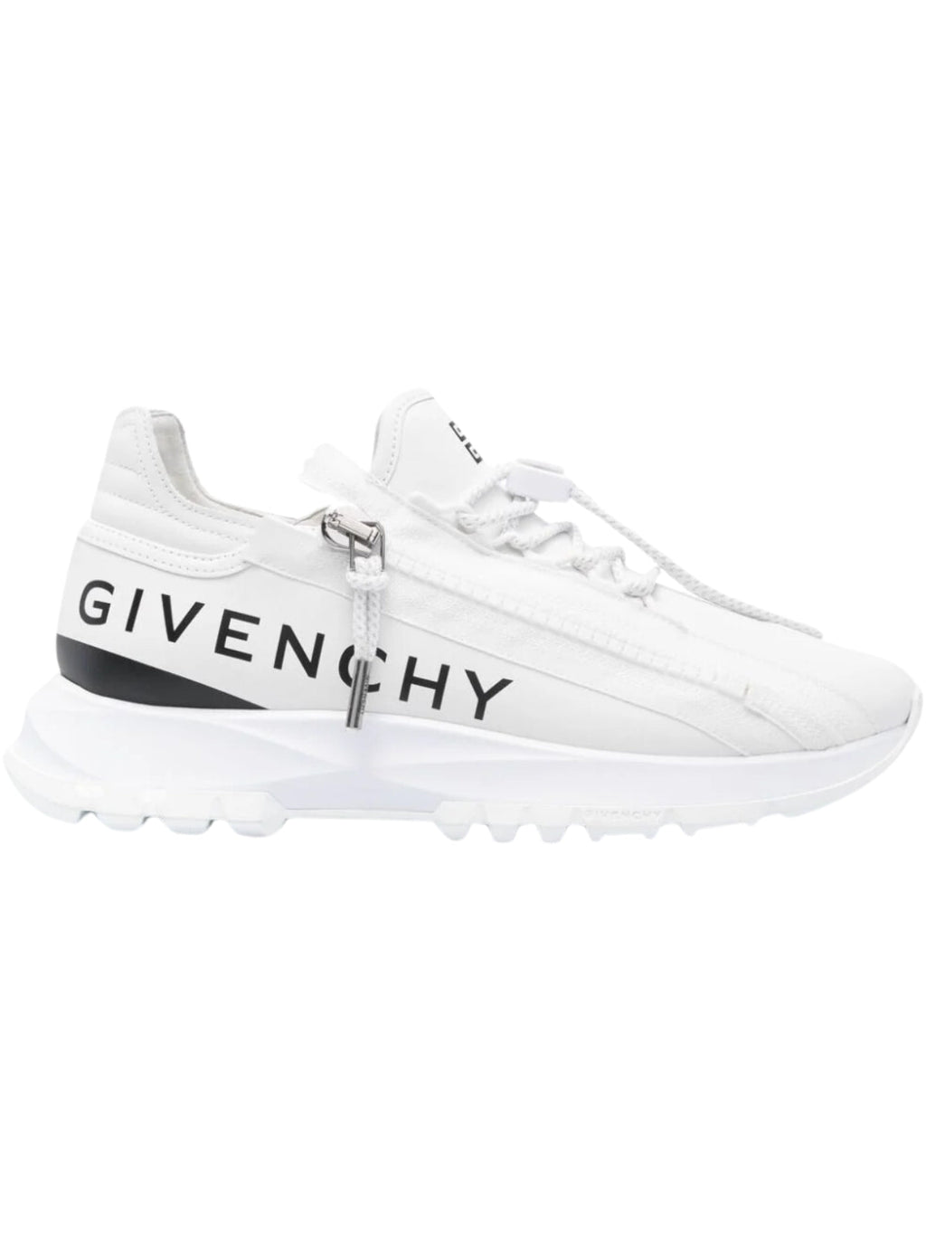 Givenchy Sneaker Runner Zip Logo White