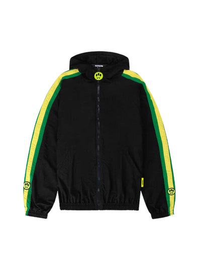 Barrow Jacket Stripes On Sleeve Black-Yellow-Green