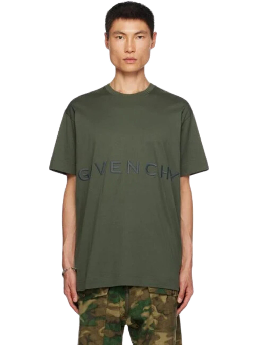 Givenchy  T-Shirt Logo Mini Green