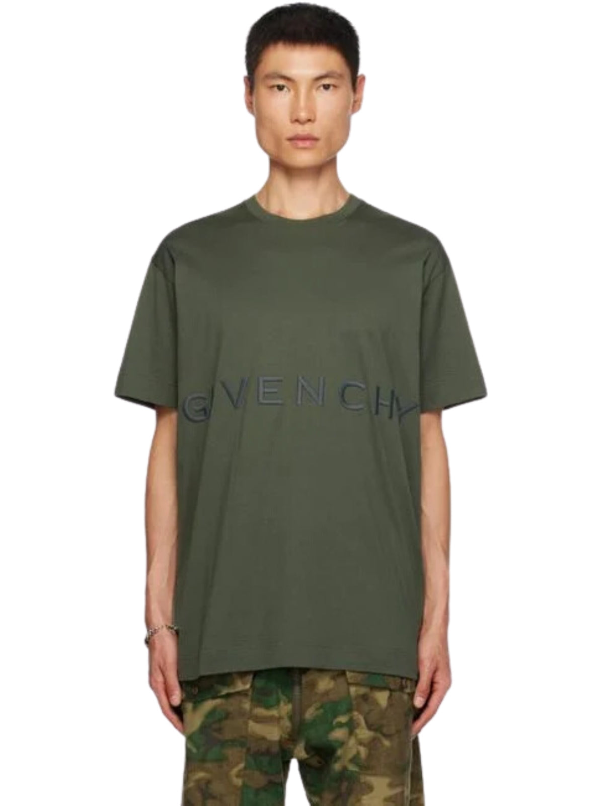 Givenchy  T-Shirt Logo Mini Green