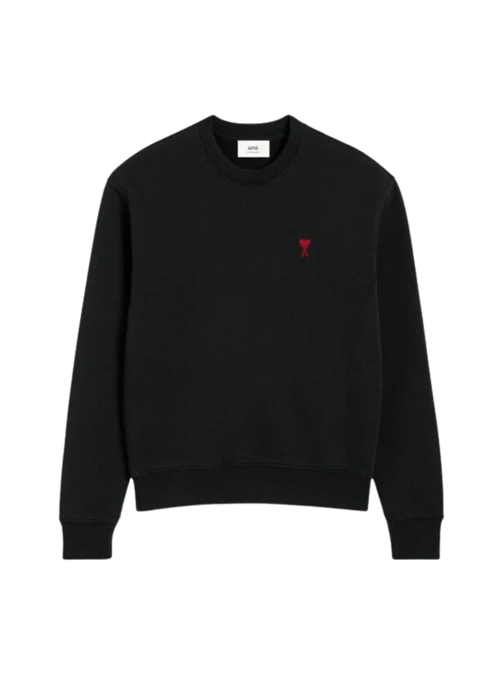 Ami Sweater Logo Red-Black