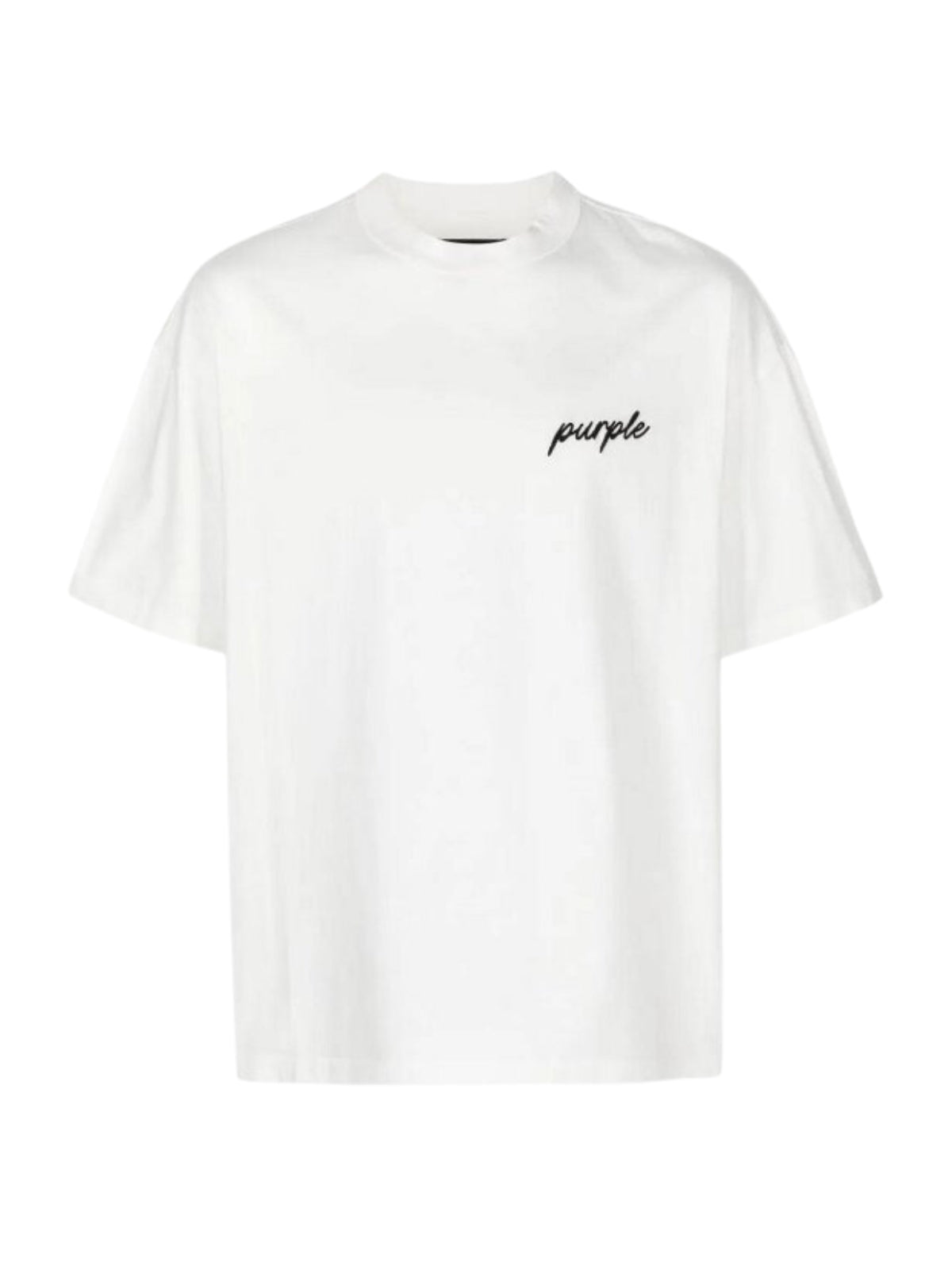 Purple T-Shirt Oversized Off-White