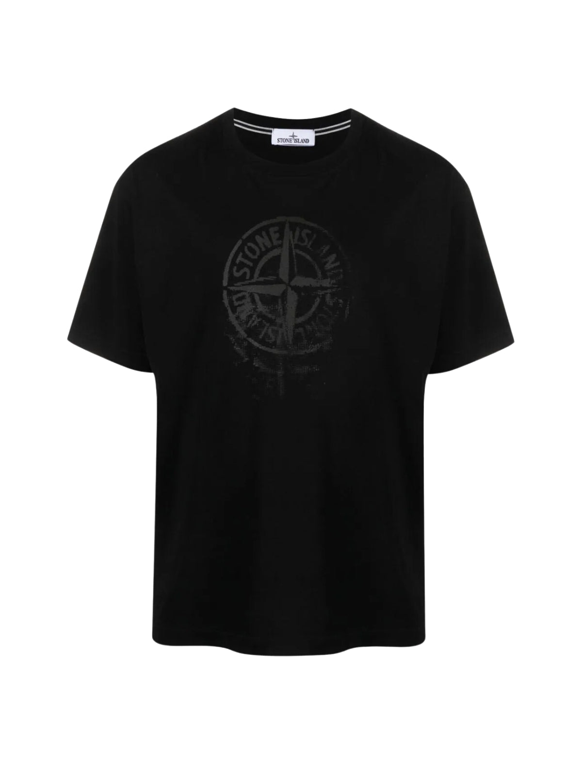 Stone Island T-Shirt Logo Black