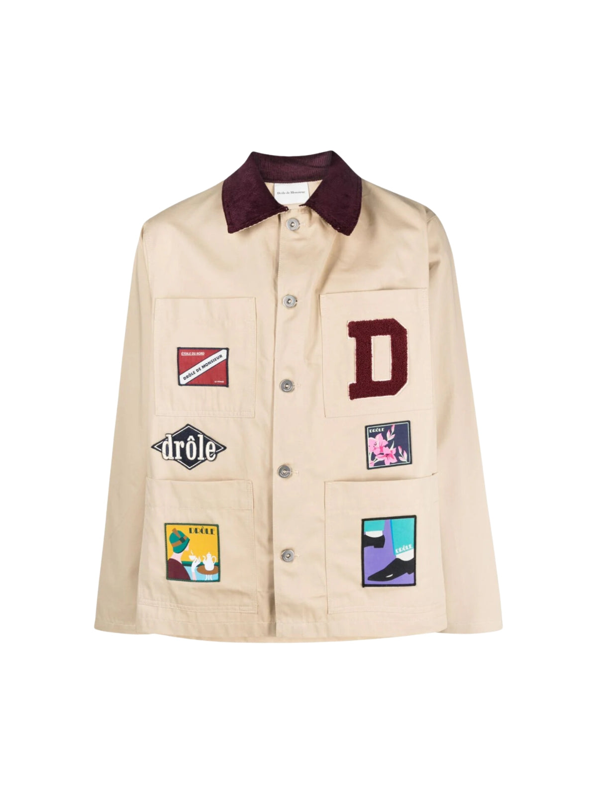 Drole De Monsieur Jacket Voyage Beige