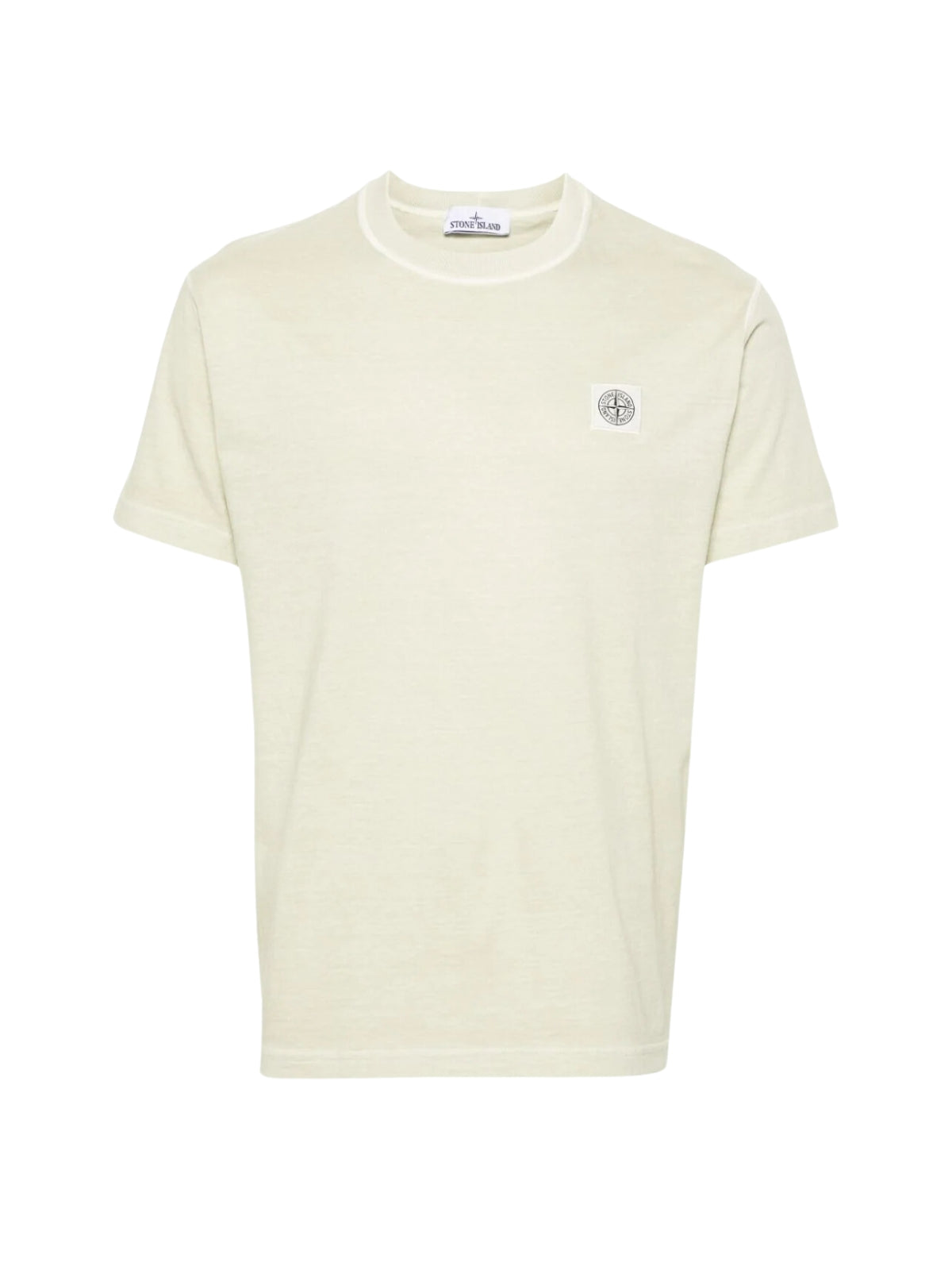 Stone Island T-Shirt Logo Cream
