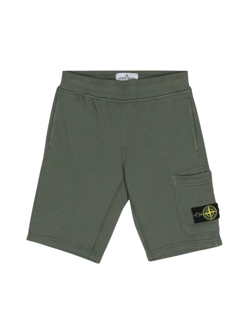 Stone Island Shorts Logo Green