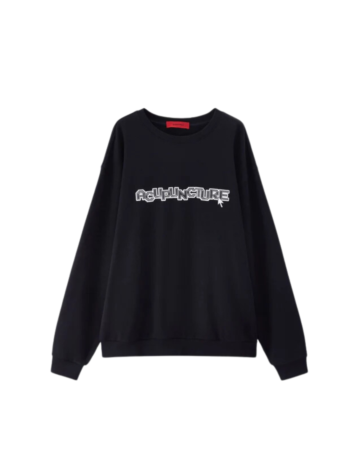 Acupuncture Sweater Logo Black