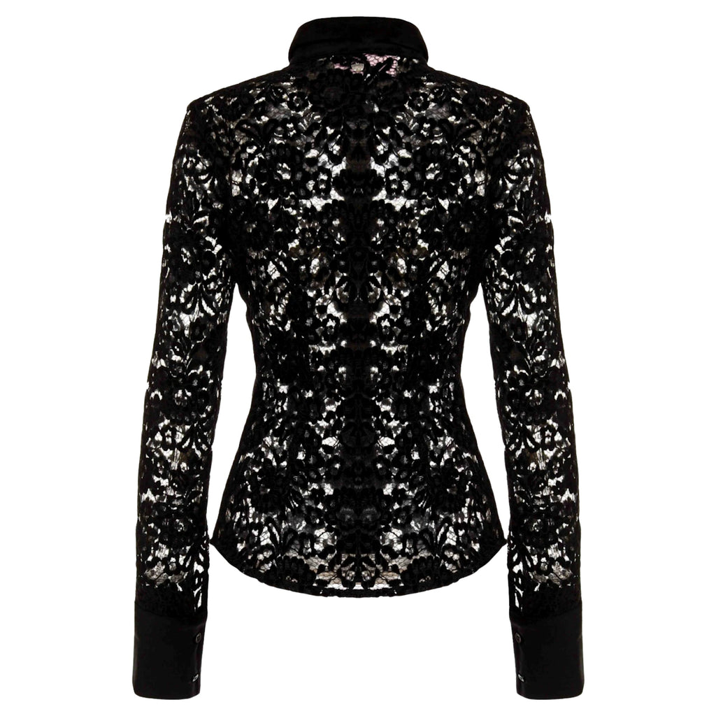 Chiara Ferragni Shirt Lace Black