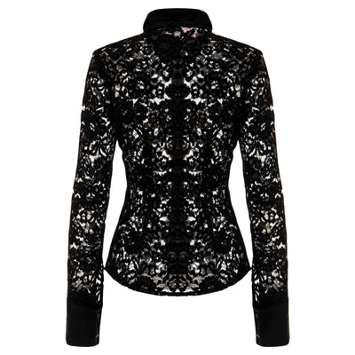 Chiara Ferragni Shirt Lace Black