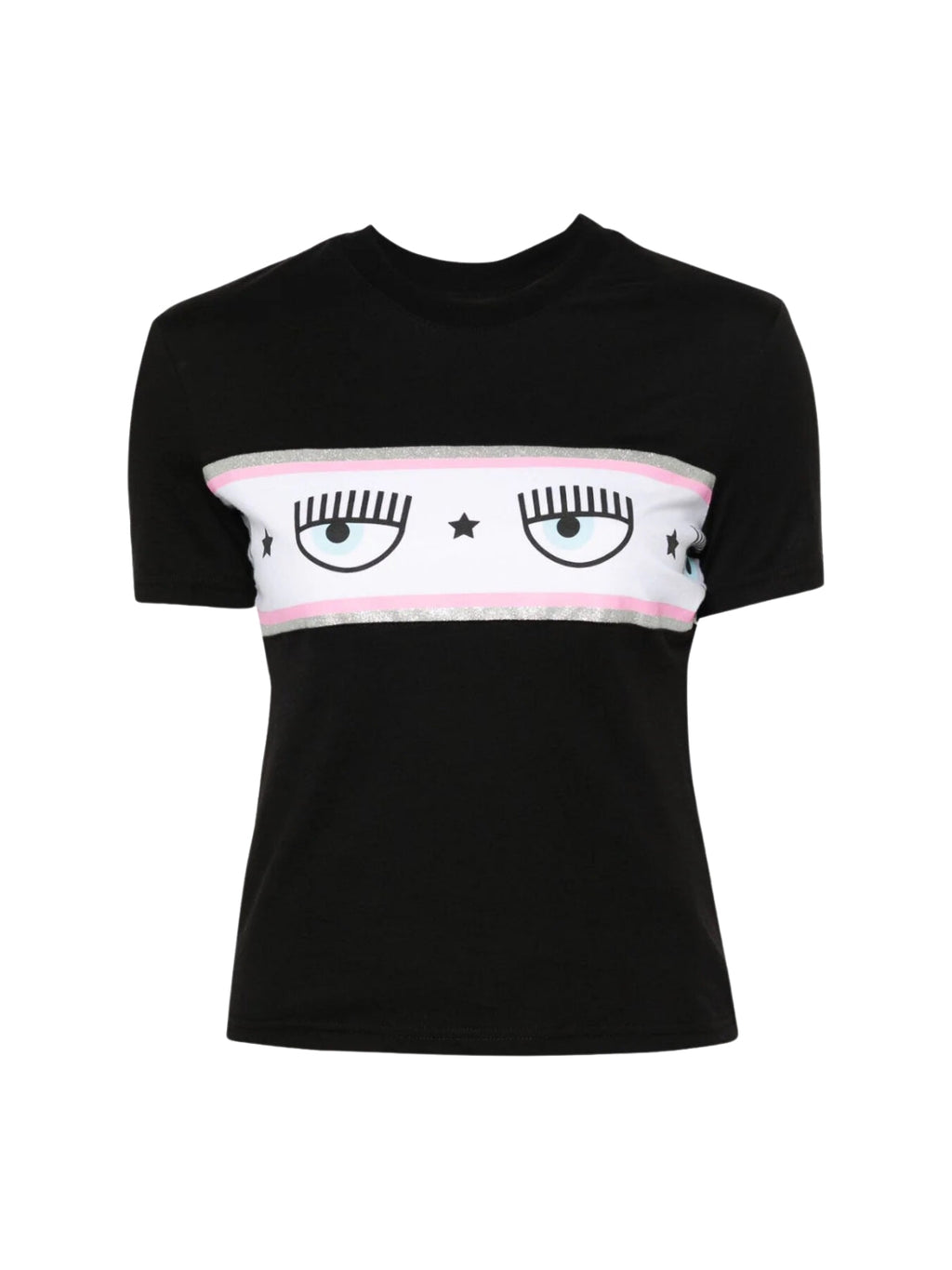 Chiara Ferragni T-Shirt Ladies Eyes Black