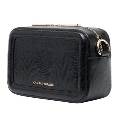 Chiara Ferragni Bag Bold Eyelike Logo Black