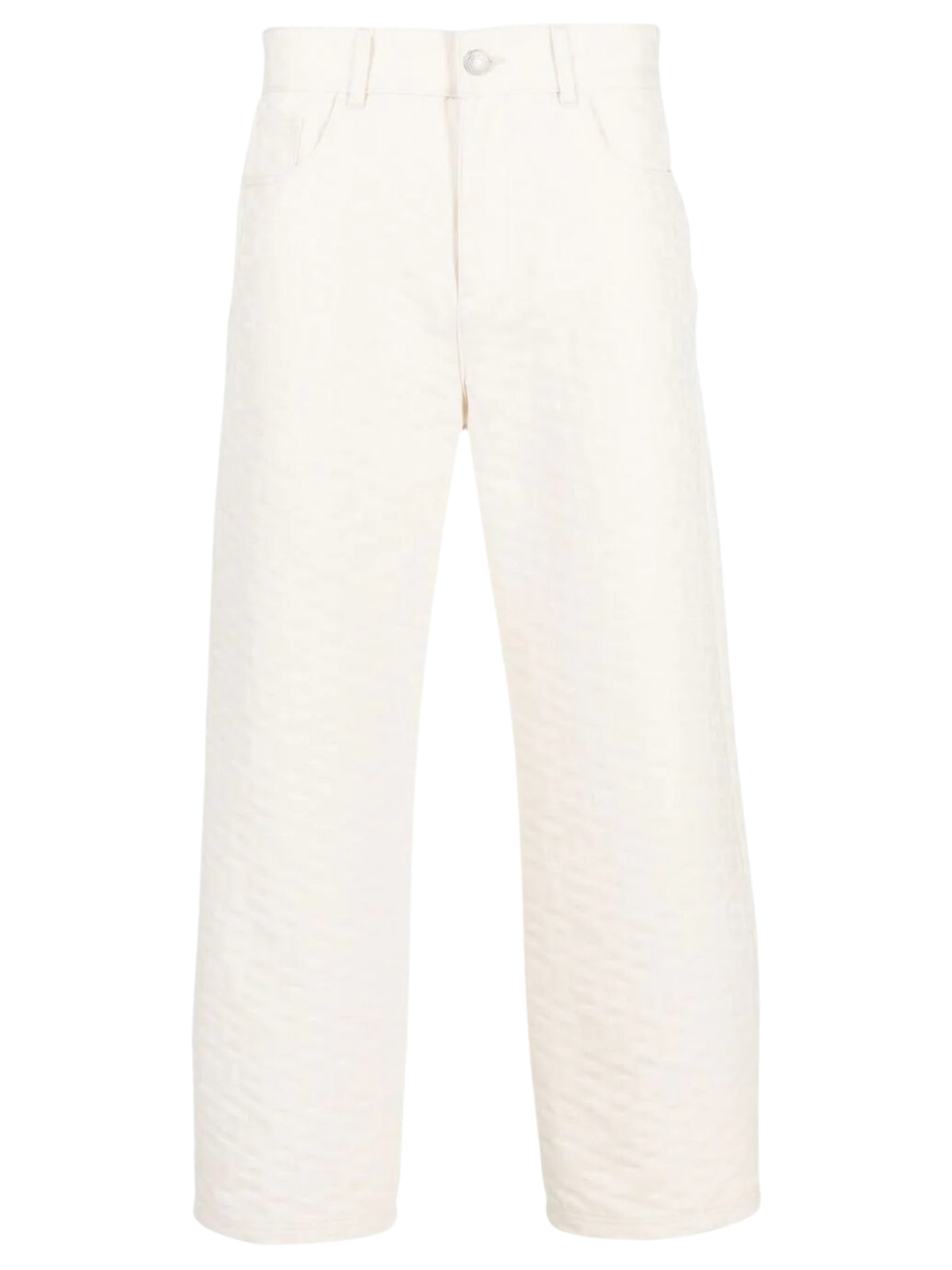 Gcds Pants Embossed Off-White