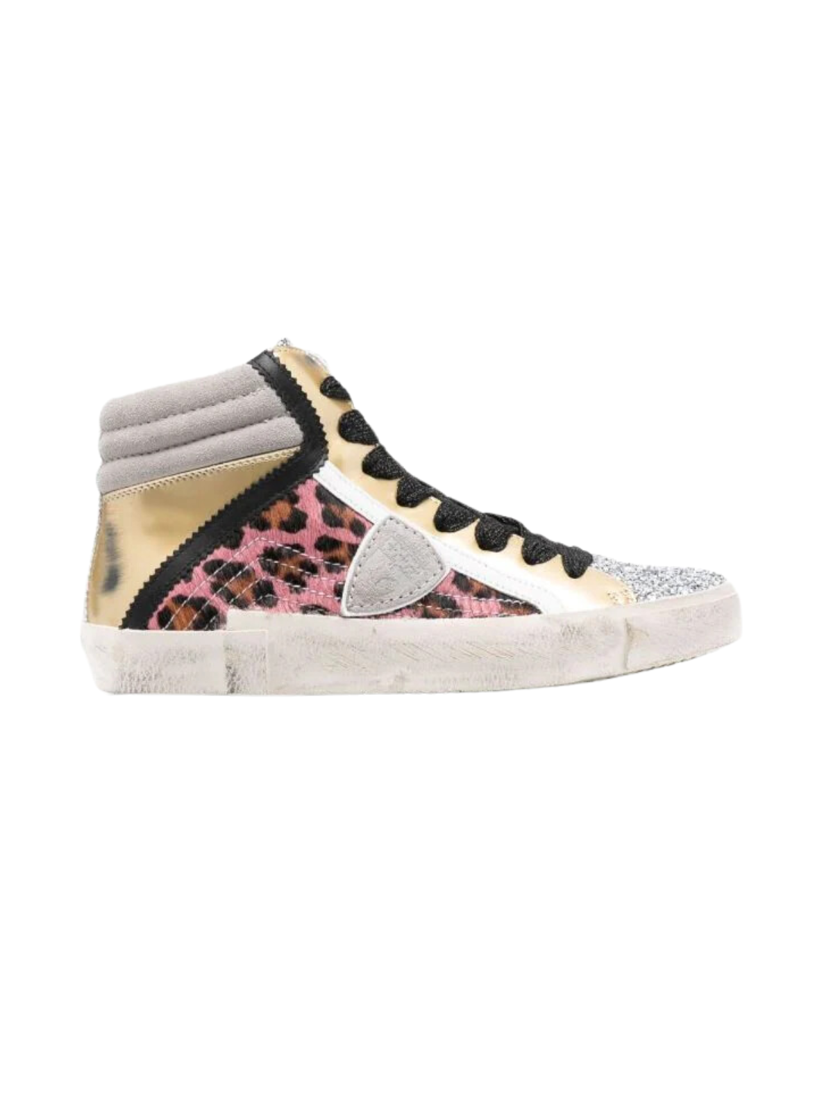 Philippe Model Ladies Sneaker Leo Glitter
