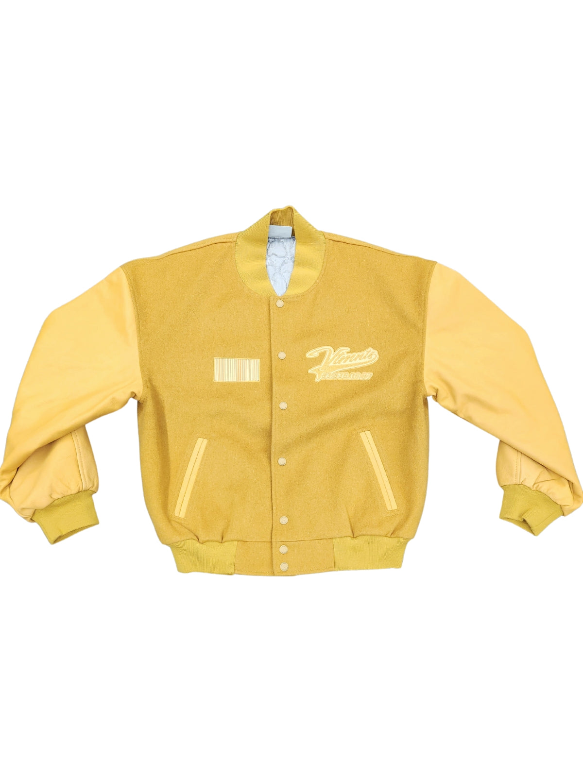 Vtmnts Jacket Varsity Mono Yellow