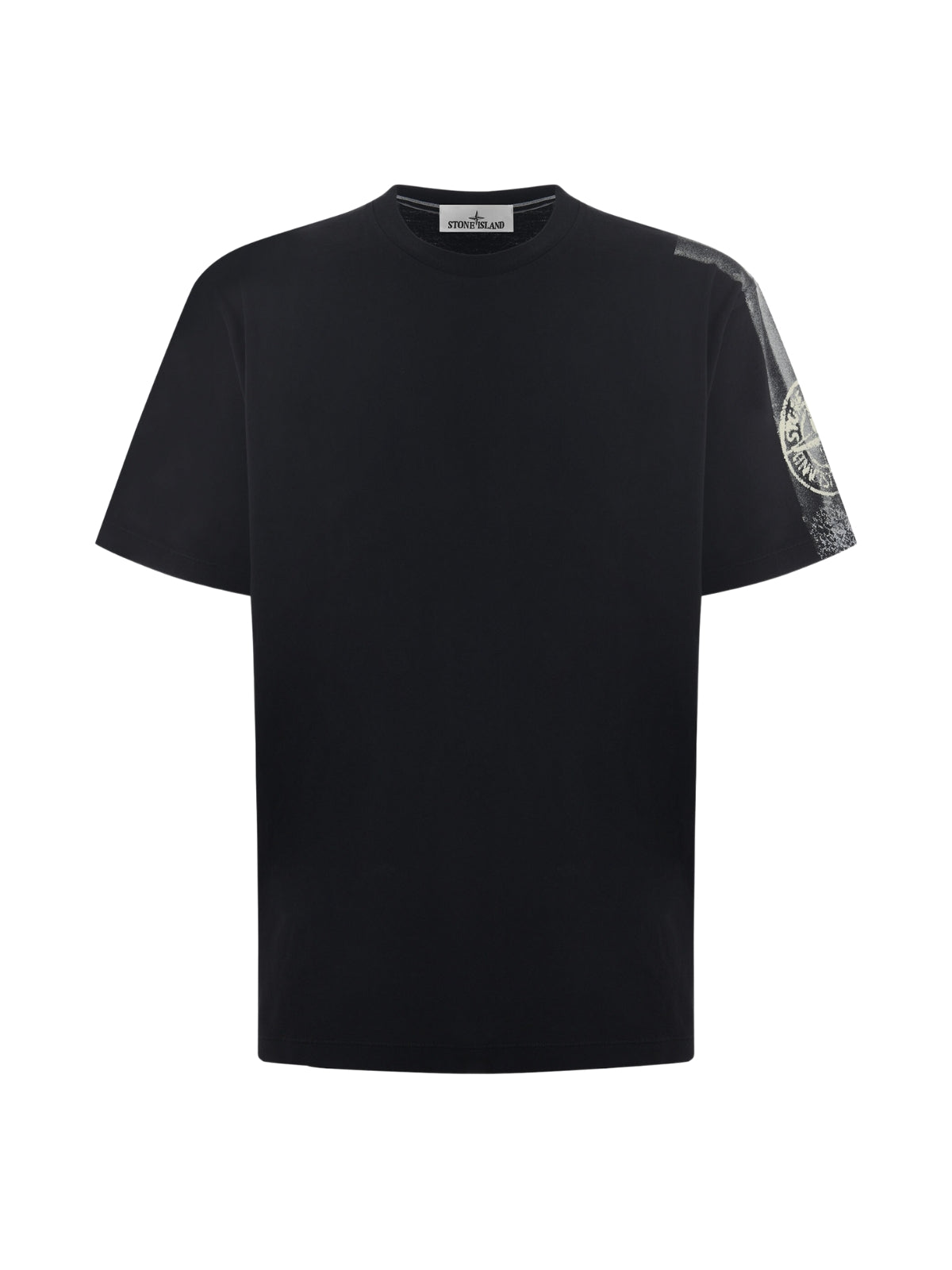 Stone Island T-Shirt Logo Black