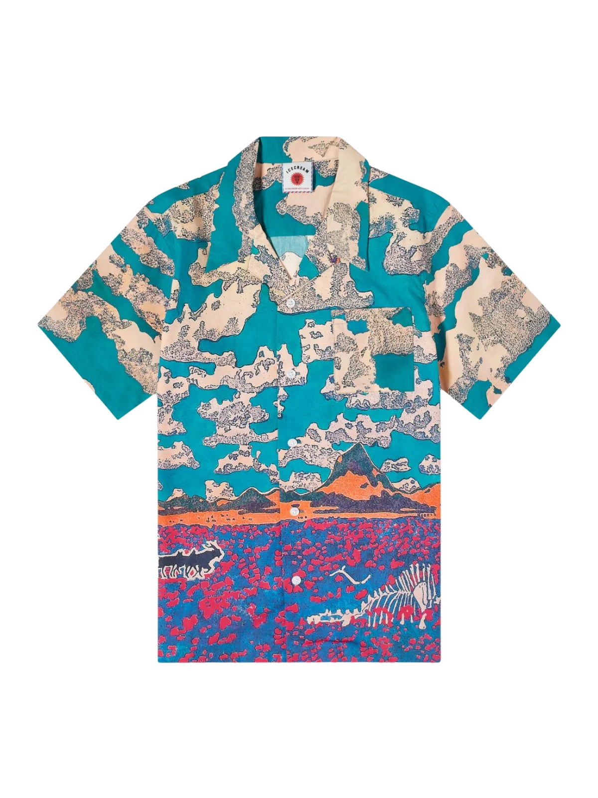 Ice-Cream Shirt Cloud World Multi Colour