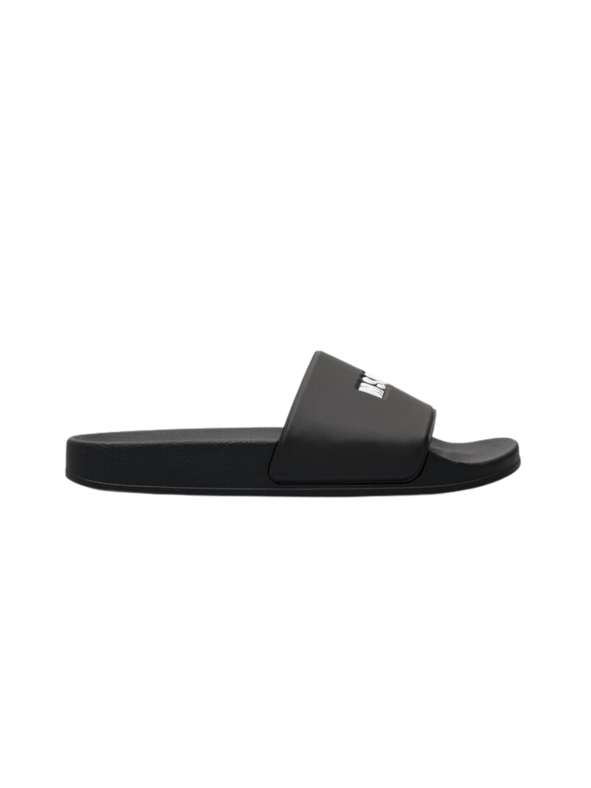 Msgm Slide Logo Full Black