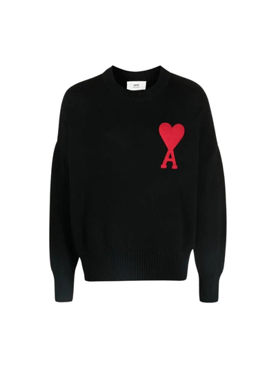 Ami Sweater Logo Black