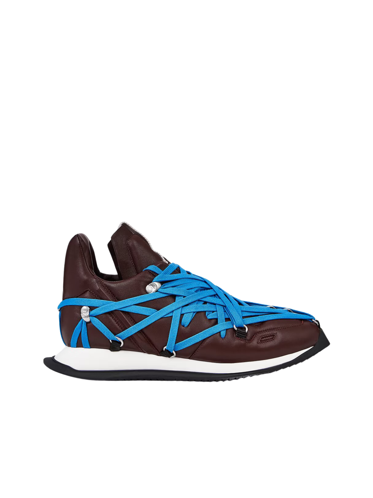 Rick Owens Sneaker Maximal Megalaced Burgundy-Royal