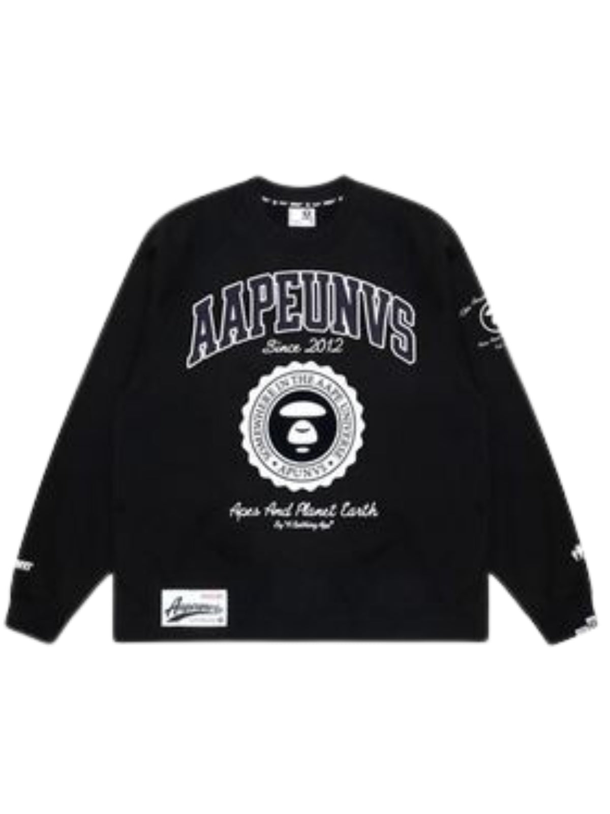 Aape Sweater Aapeunvs Logo Black
