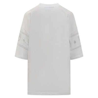 Chiara Ferragni T-Shirt Maxi Logo Mania Grey