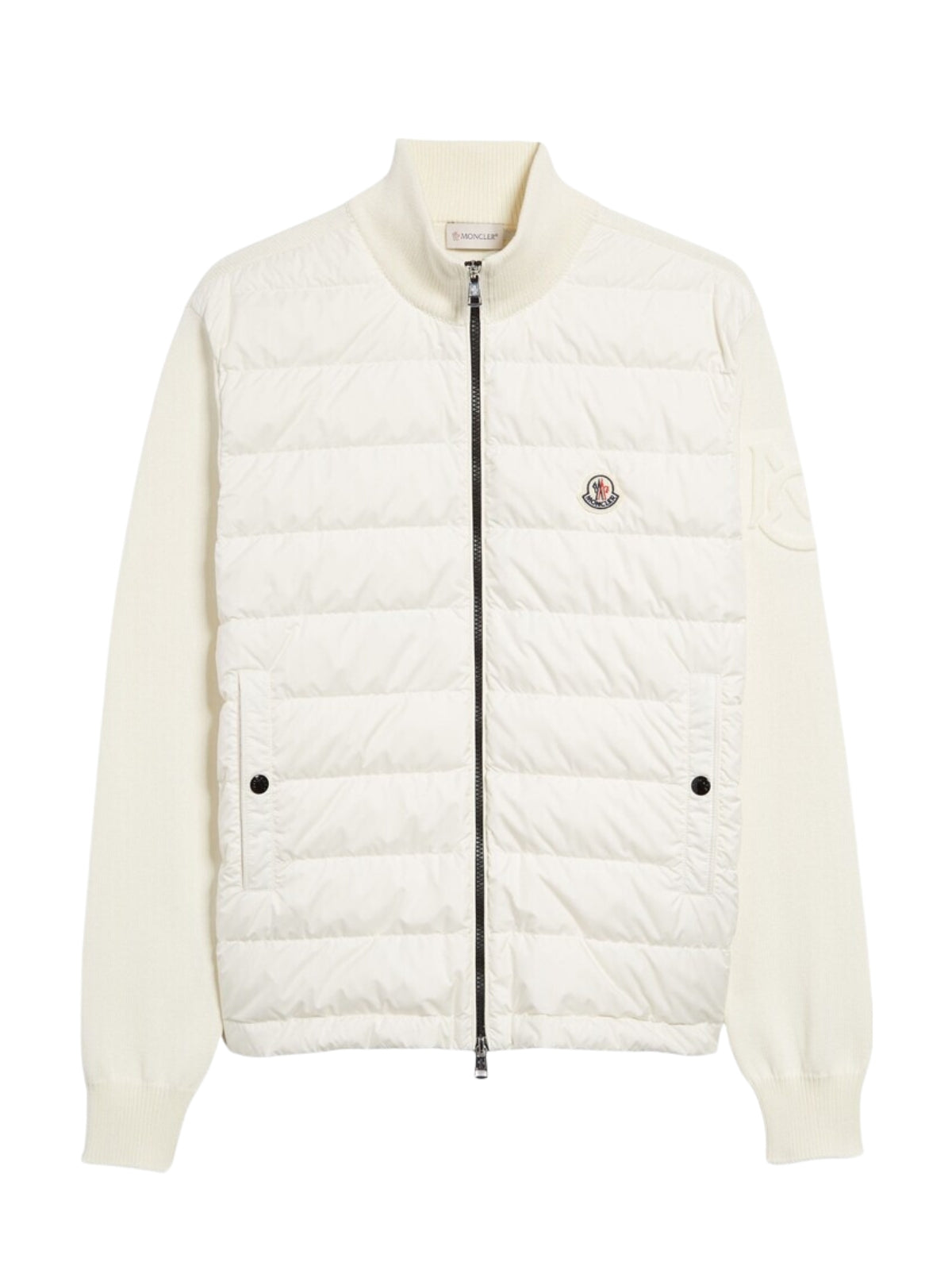Moncler Jacket Cardigan White