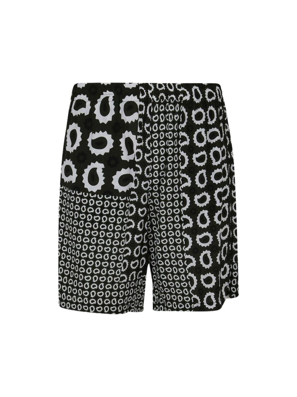 Msgm Shorts Bermuda Allover Print
