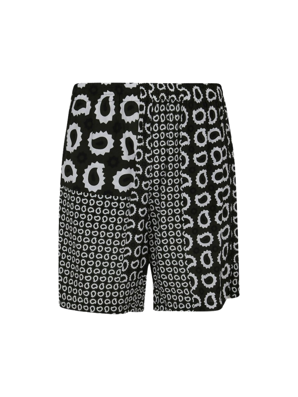 Msgm Shorts Bermuda Allover Print