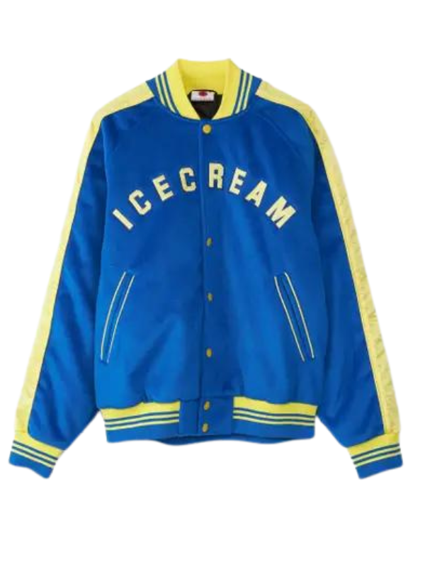 Ice-Cream Jacket Cones & Bones Varsity Navy