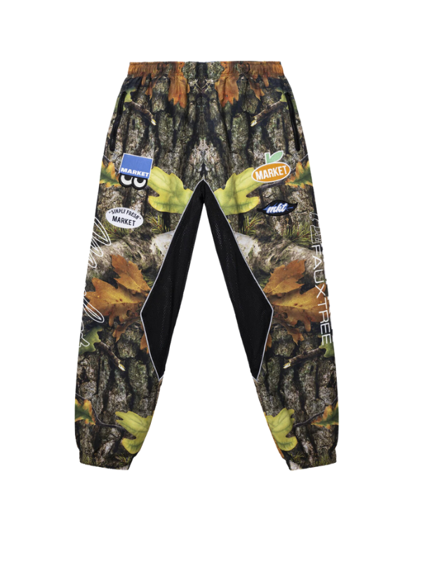 Market Track Pants Faux Tree Reversible Multicolour