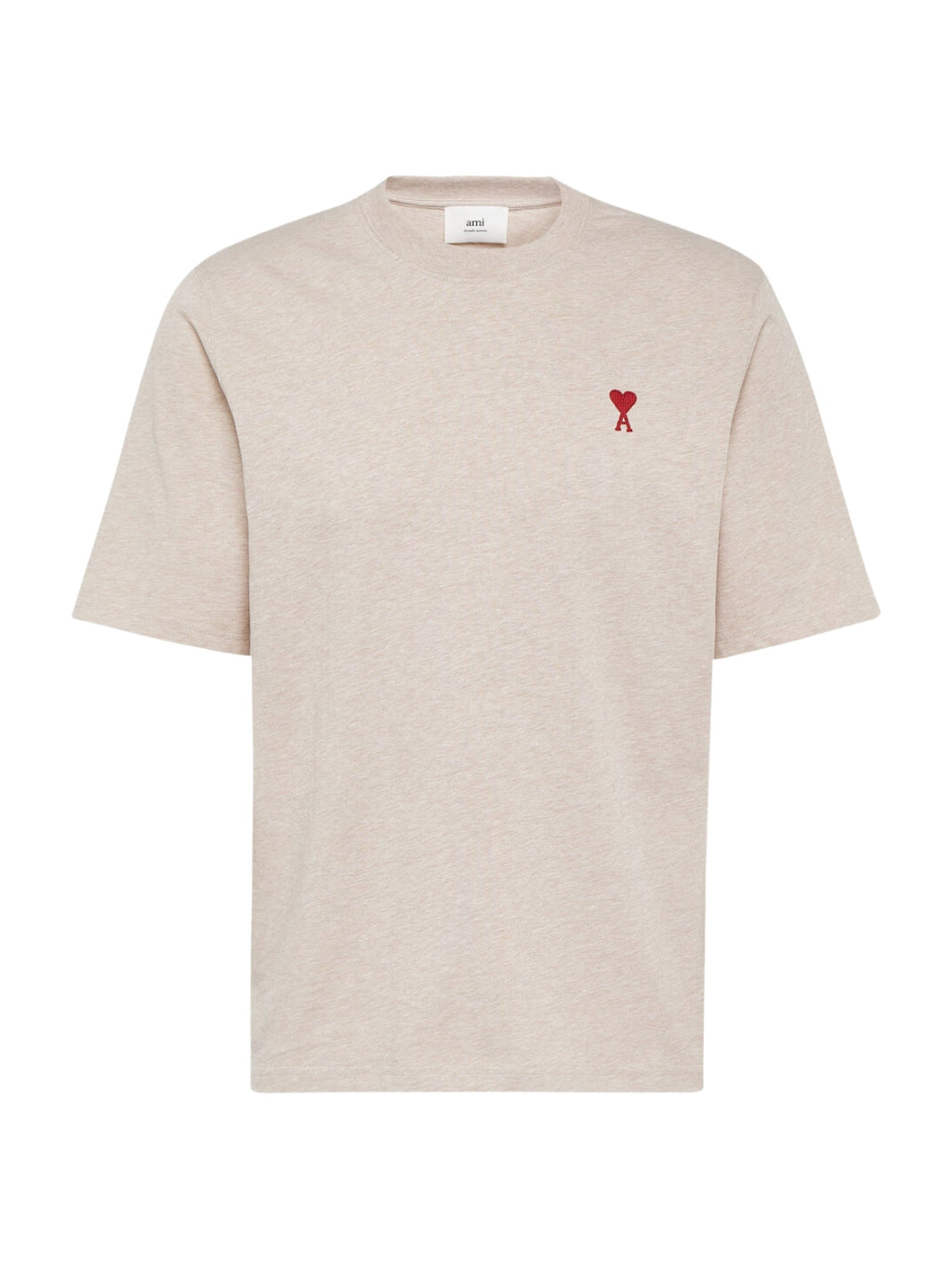 Ami T-Shirt Heather Light Beige