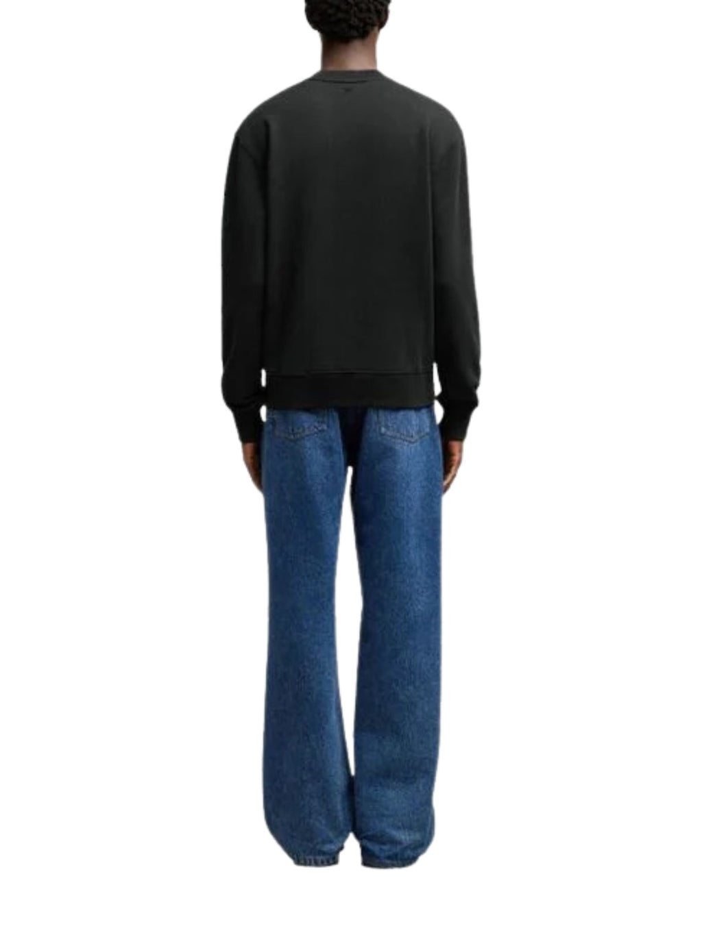 Ami Sweater Logo Red-Black