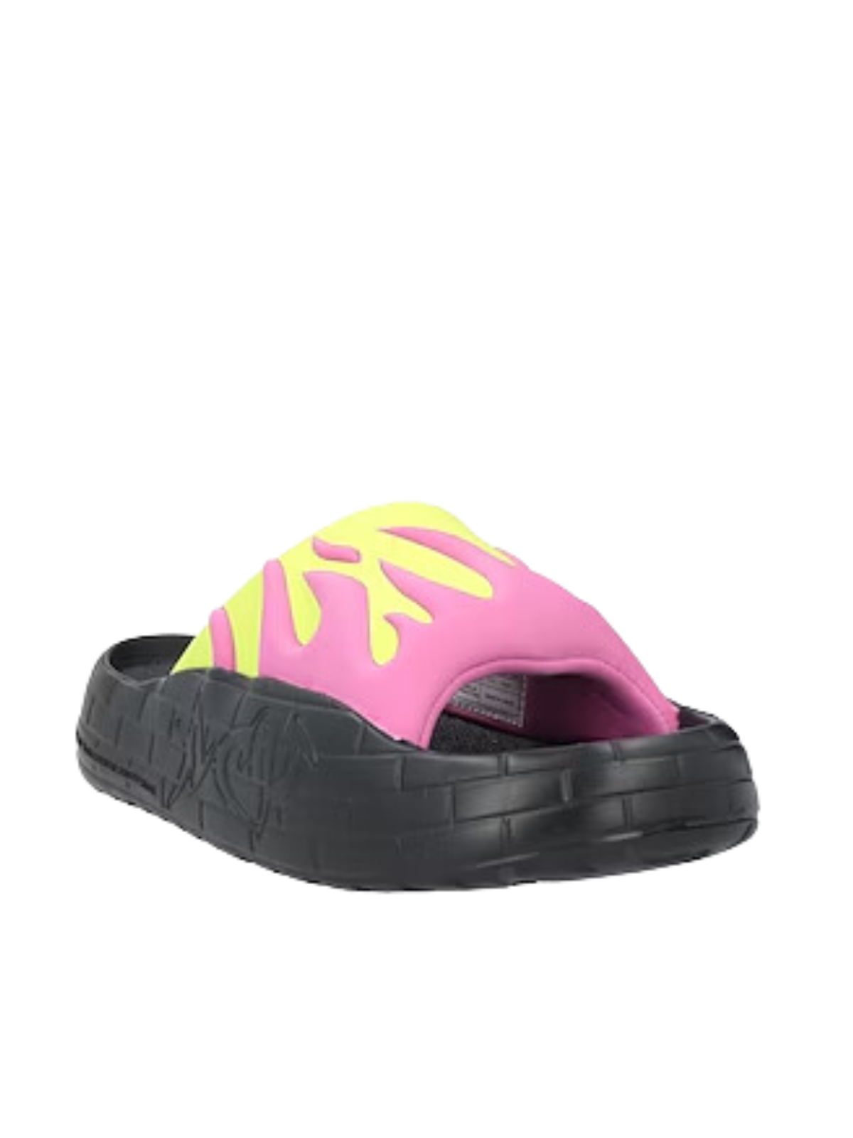 Acupuncture Slide Purple-Lime