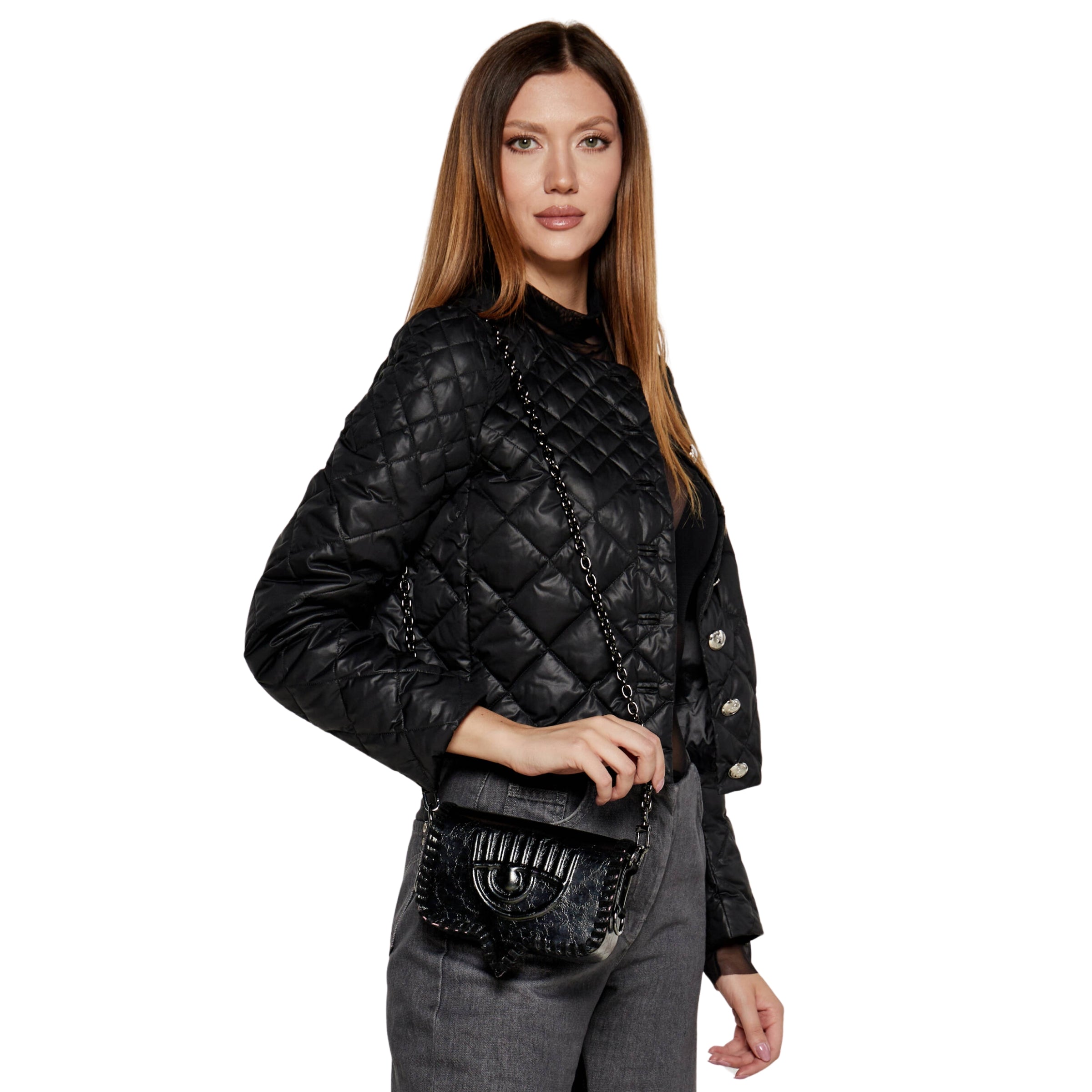 Chiara Ferragni Bag Eyelike Black